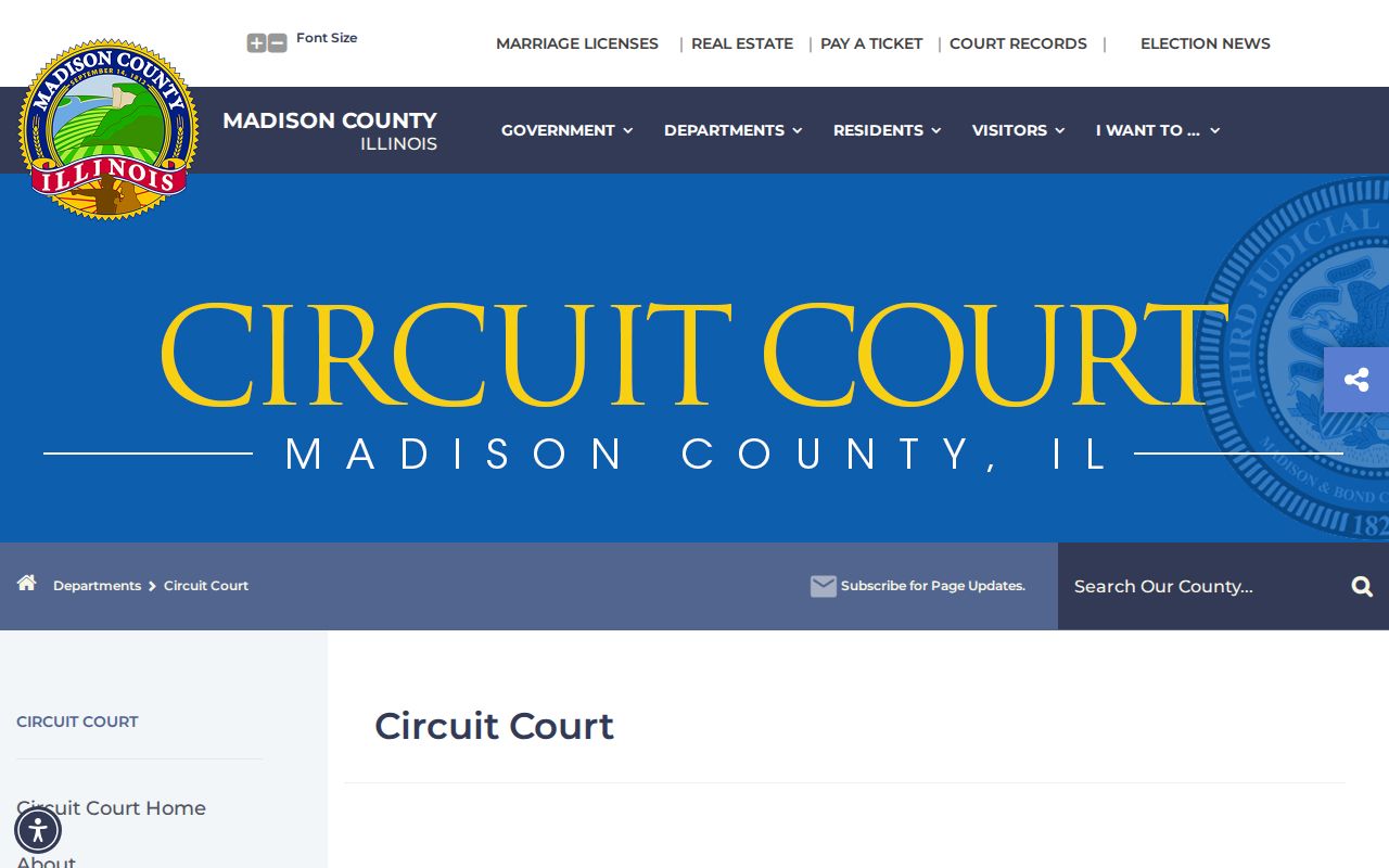 Madison County criminal court cases in the Third Judicial Circuit